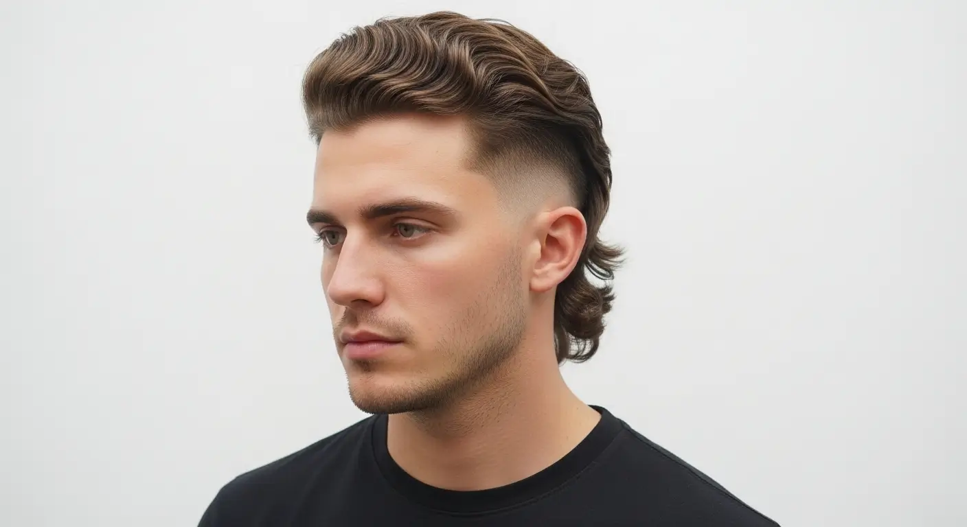 Fade Mullet Haircut