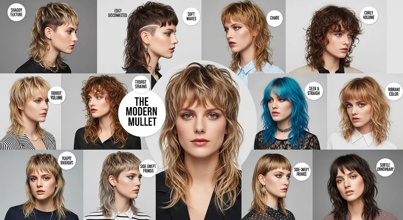 How to Choose the Right Modern Mullet Woman Style