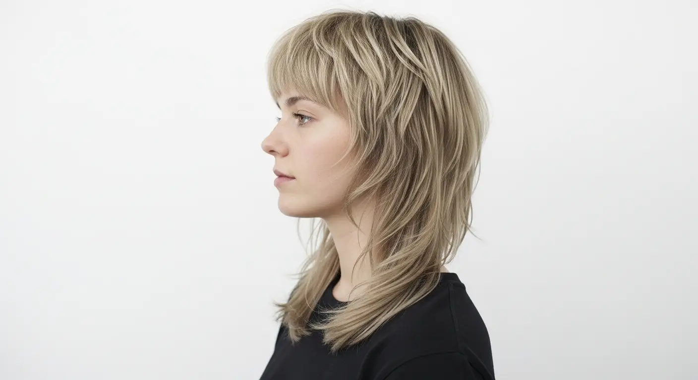  Long Modern Mullet Haircut