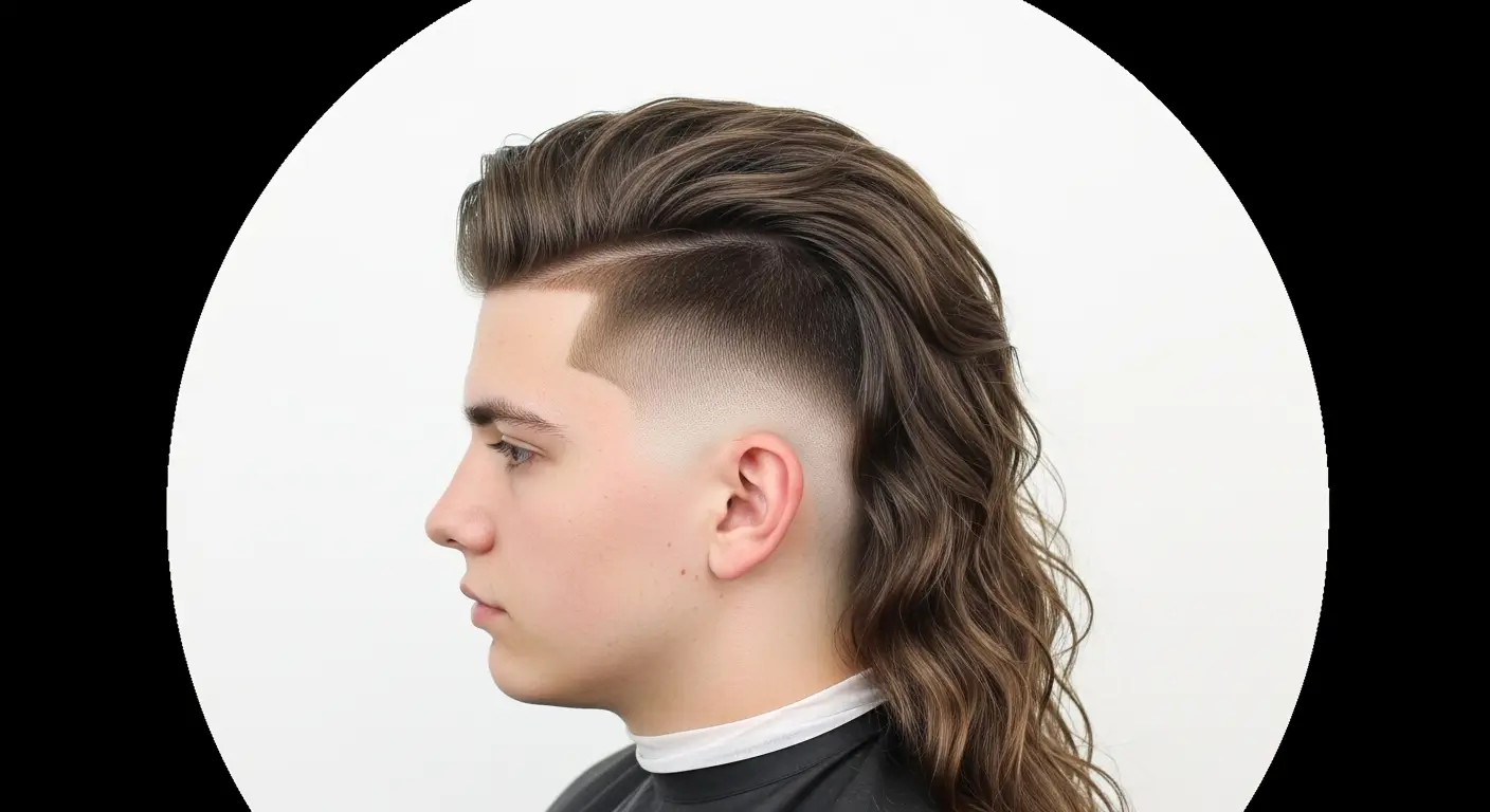 Long Mullet with Fade