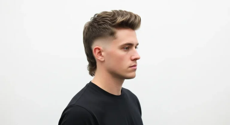 Modern Mullet Haircut for Men