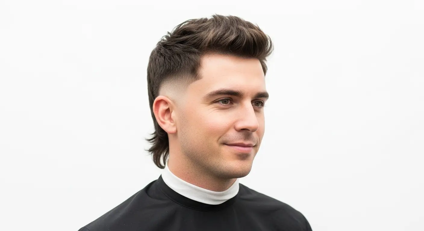 Modern Mullet Low Fade