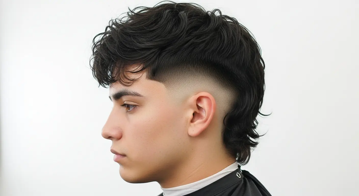 Modern Mullet Low Fade
