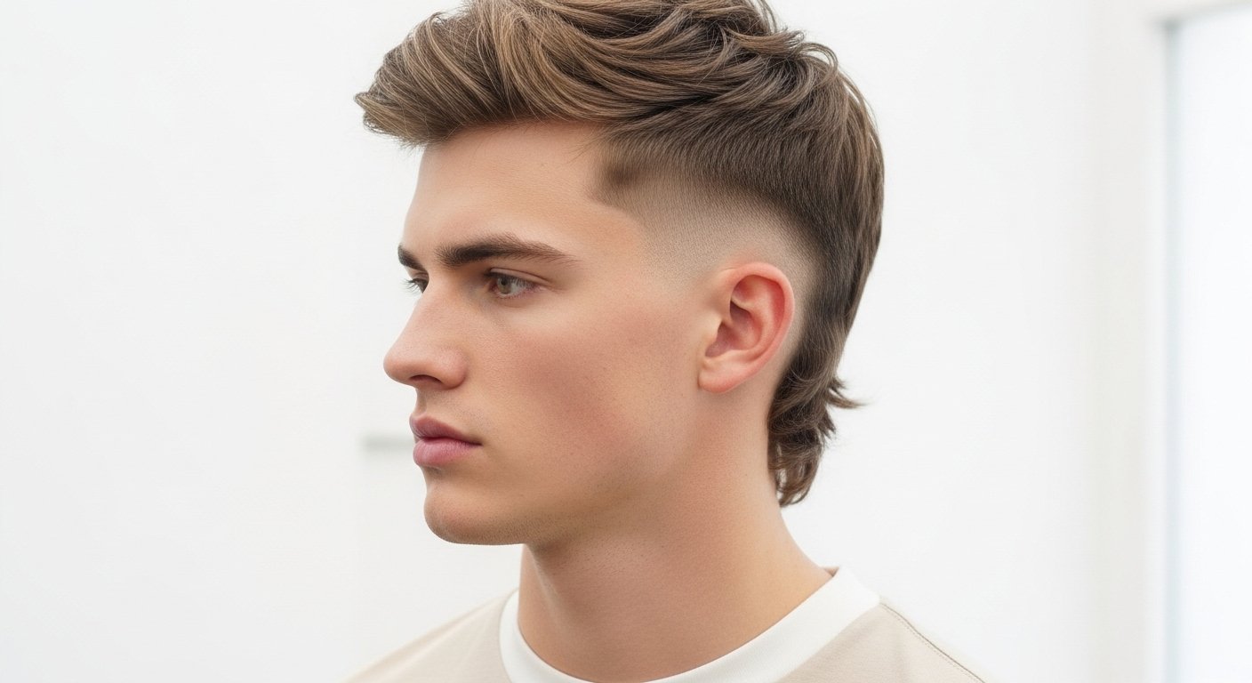 Modern Mullet Low Fade