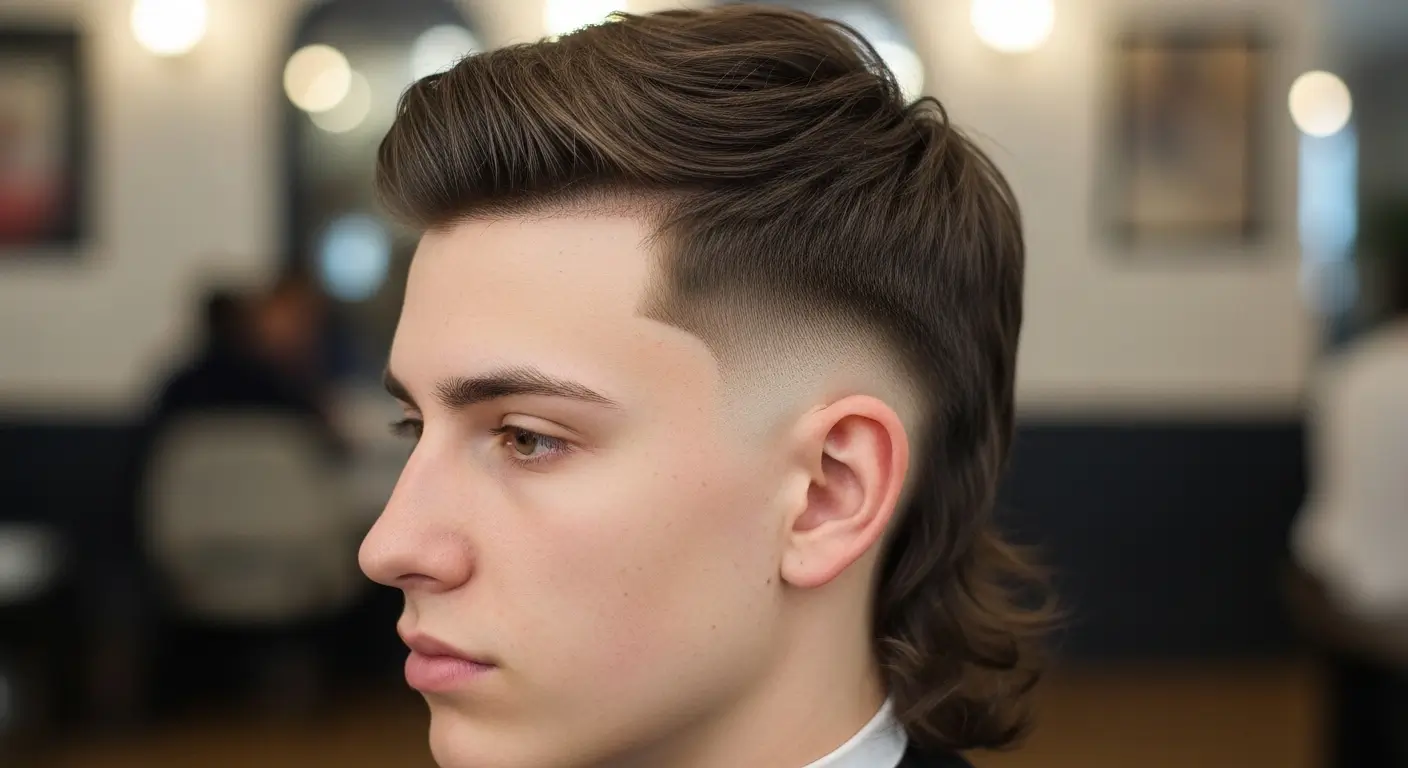 Modern Mullet Low Fade