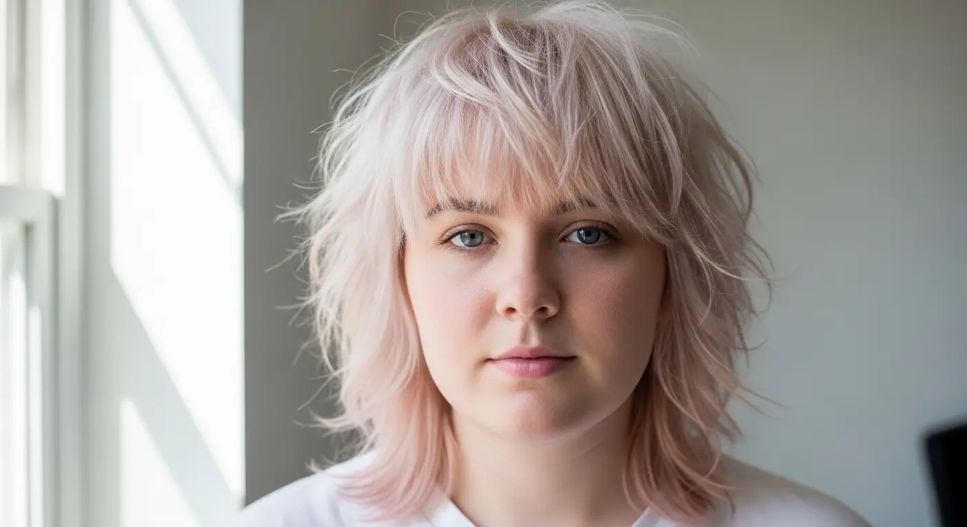 Shaggy Mullet Wolf Cut