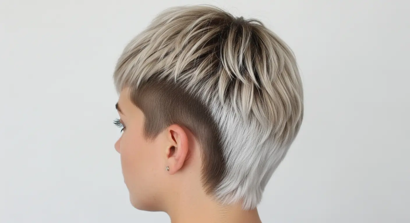  Short Modern Mullet Haircut