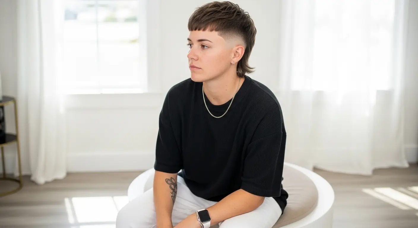 Short Mullet Fade