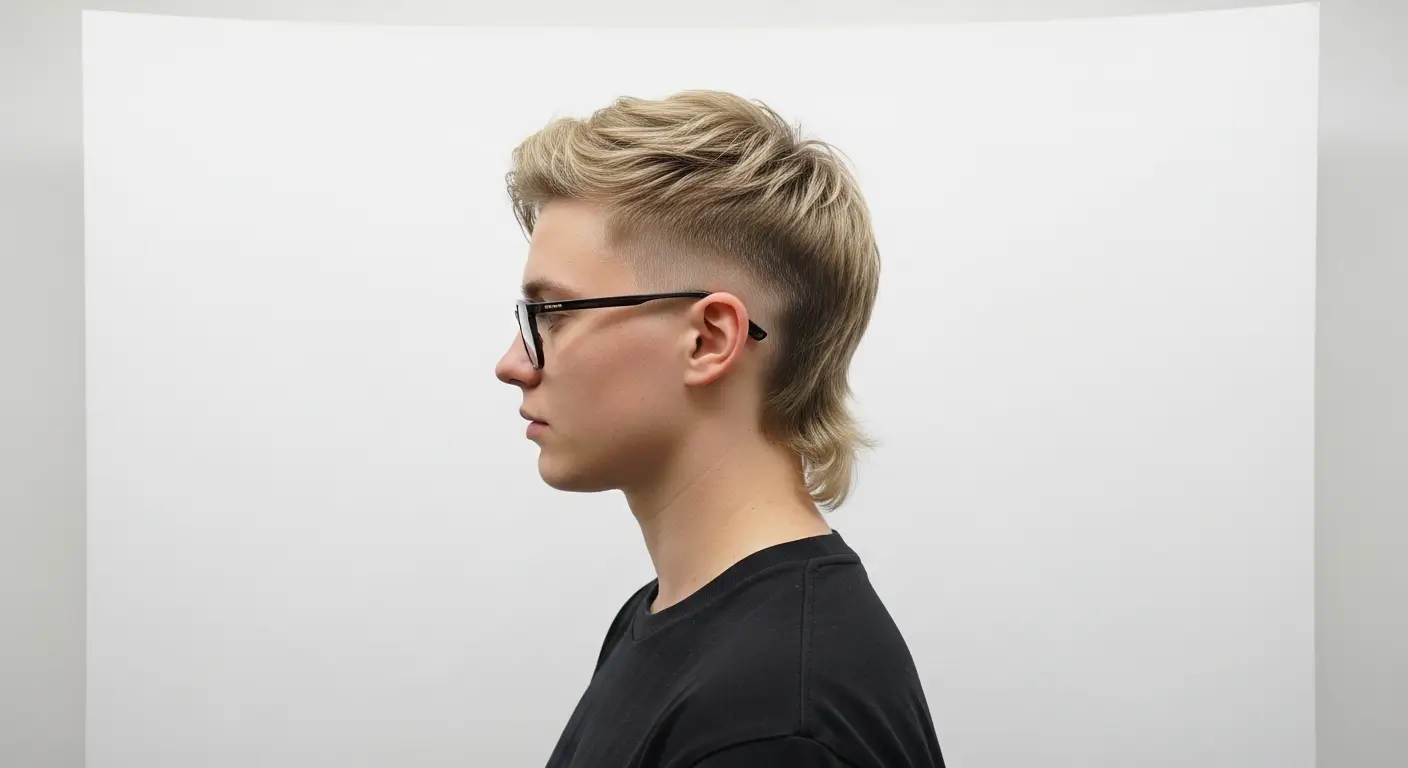 Short No Fade Mullet