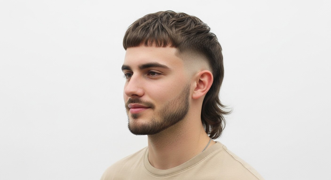 Taper Fade Mullet