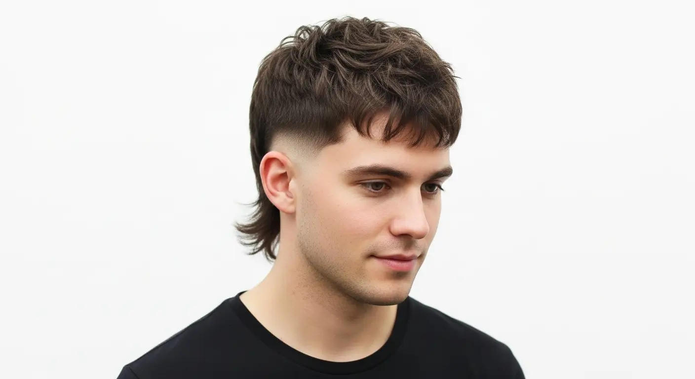 Taper Fade Mullet