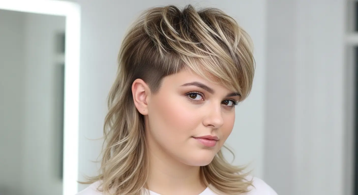 Tapered Modern Mullet Female