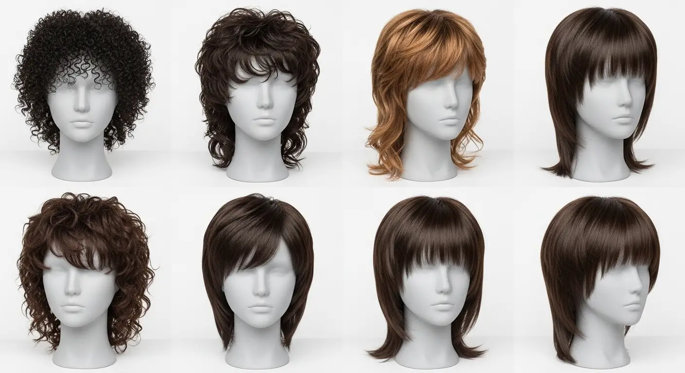 Texture-Based Mullet Styles