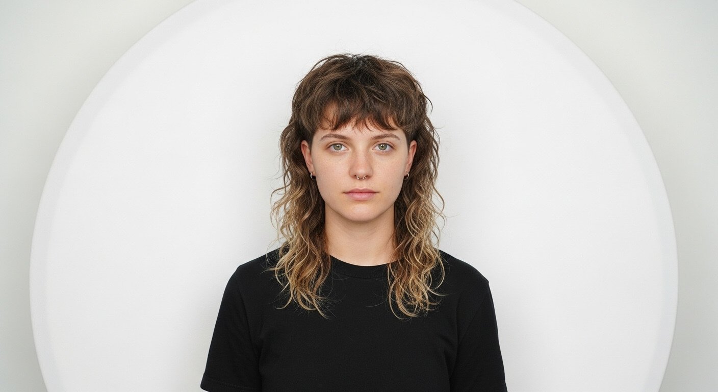 Wavy Textured Mullet