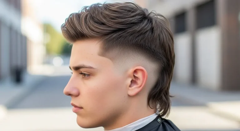 Modern Mullet Fade