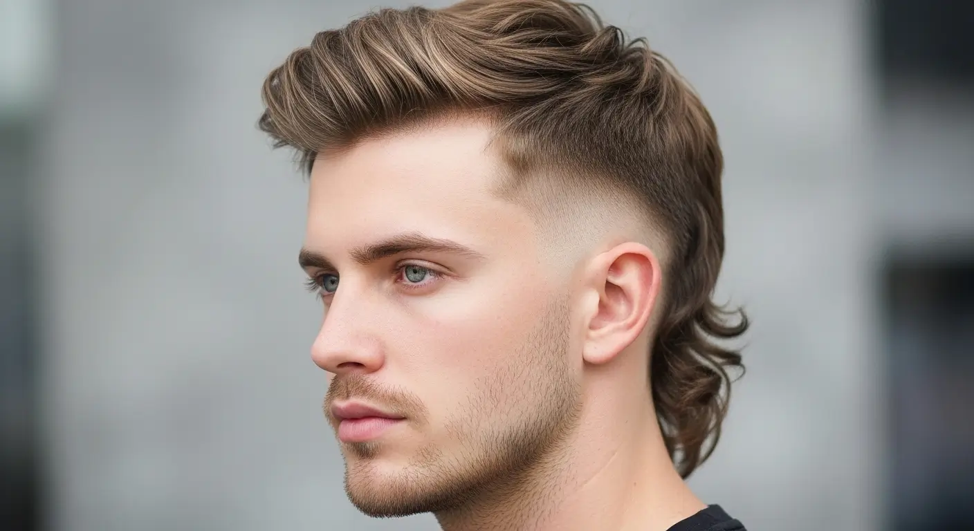 Fade Mullet Haircut