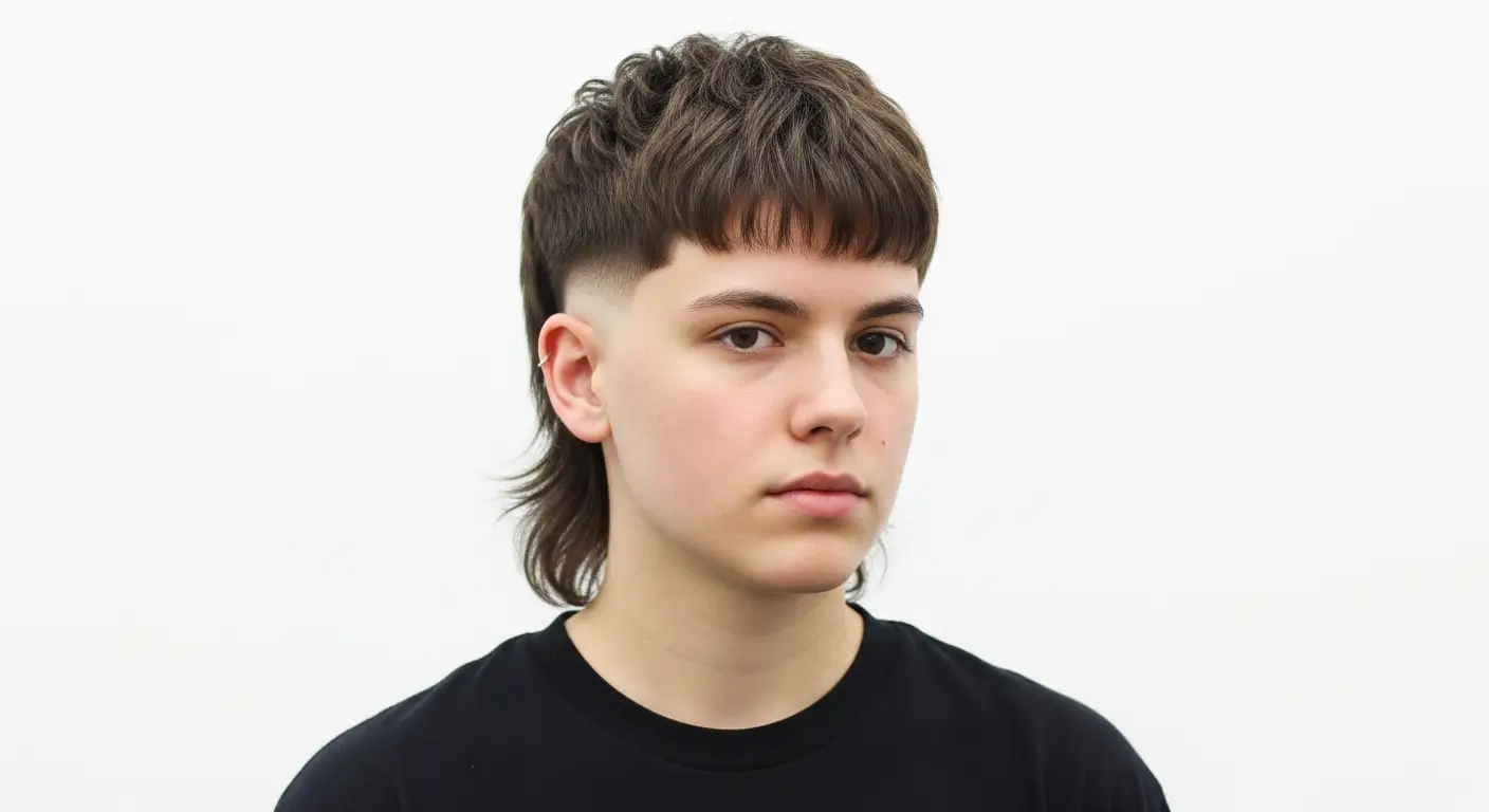  Modern Mullet Low Fade