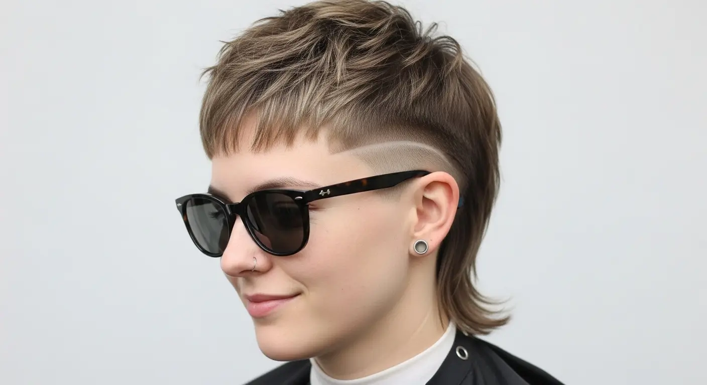 Short Modern Mullet
