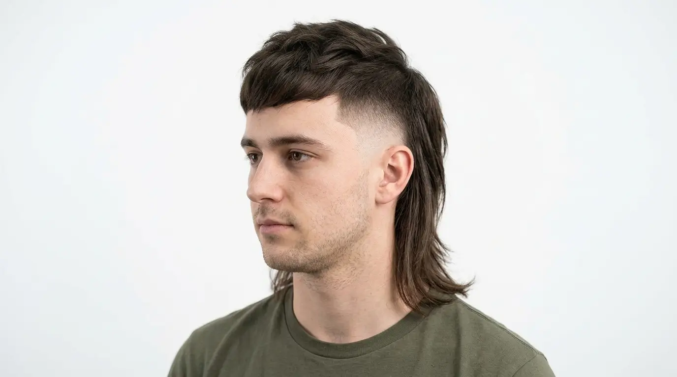 Fade Mullet Haircut