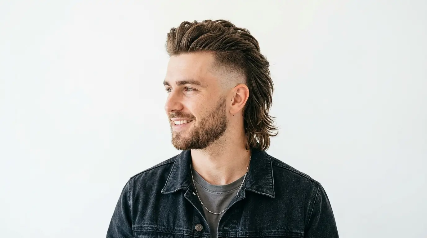 How to Style the Modern Mullet Fade