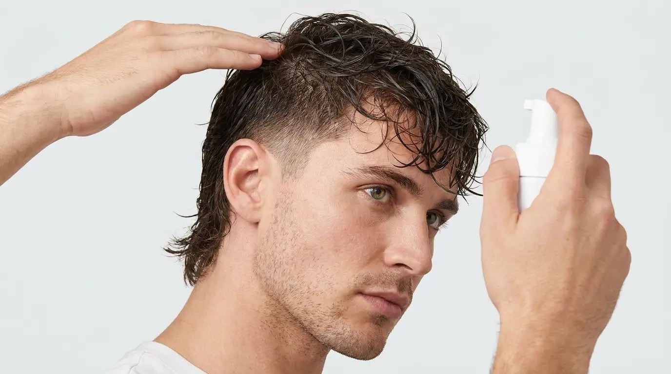 How to Style the Modern Mullet Low Fade