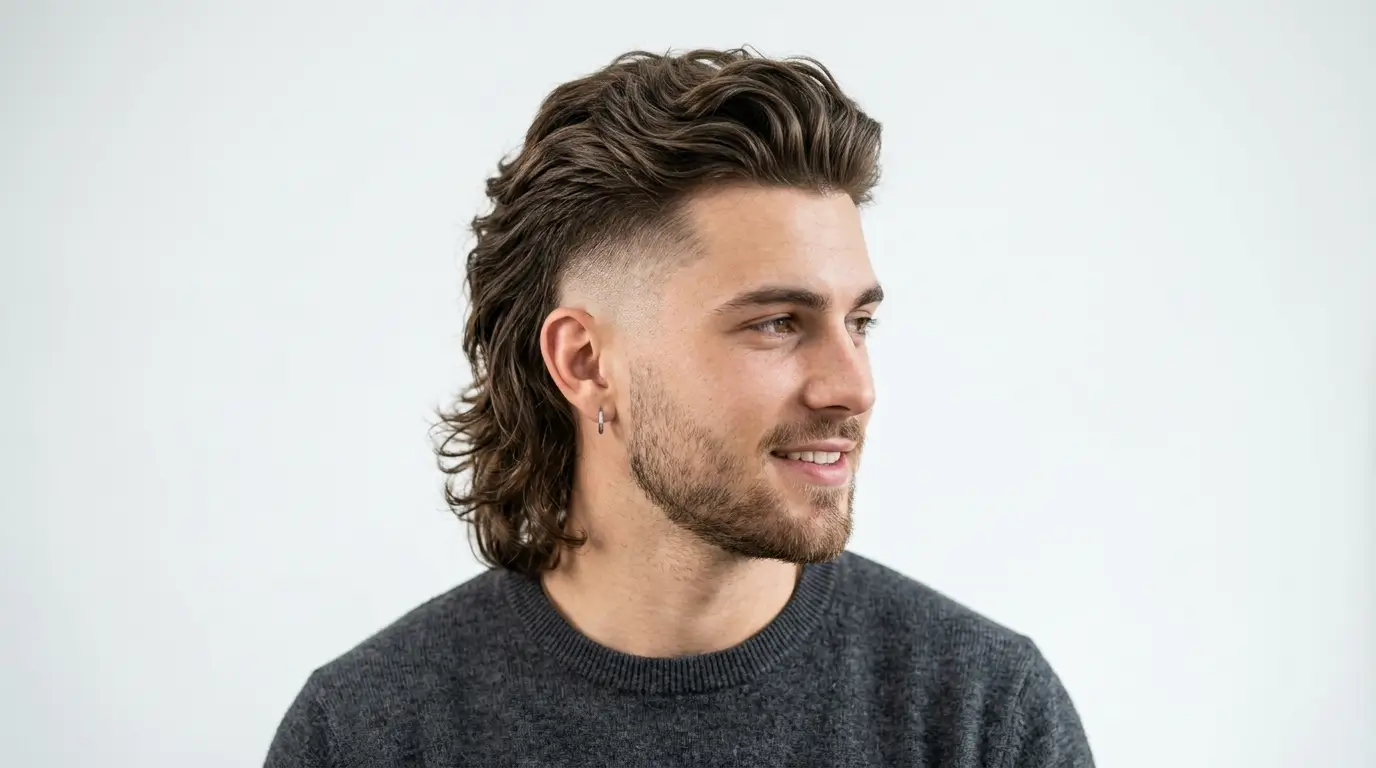 Modern Mullet Fade