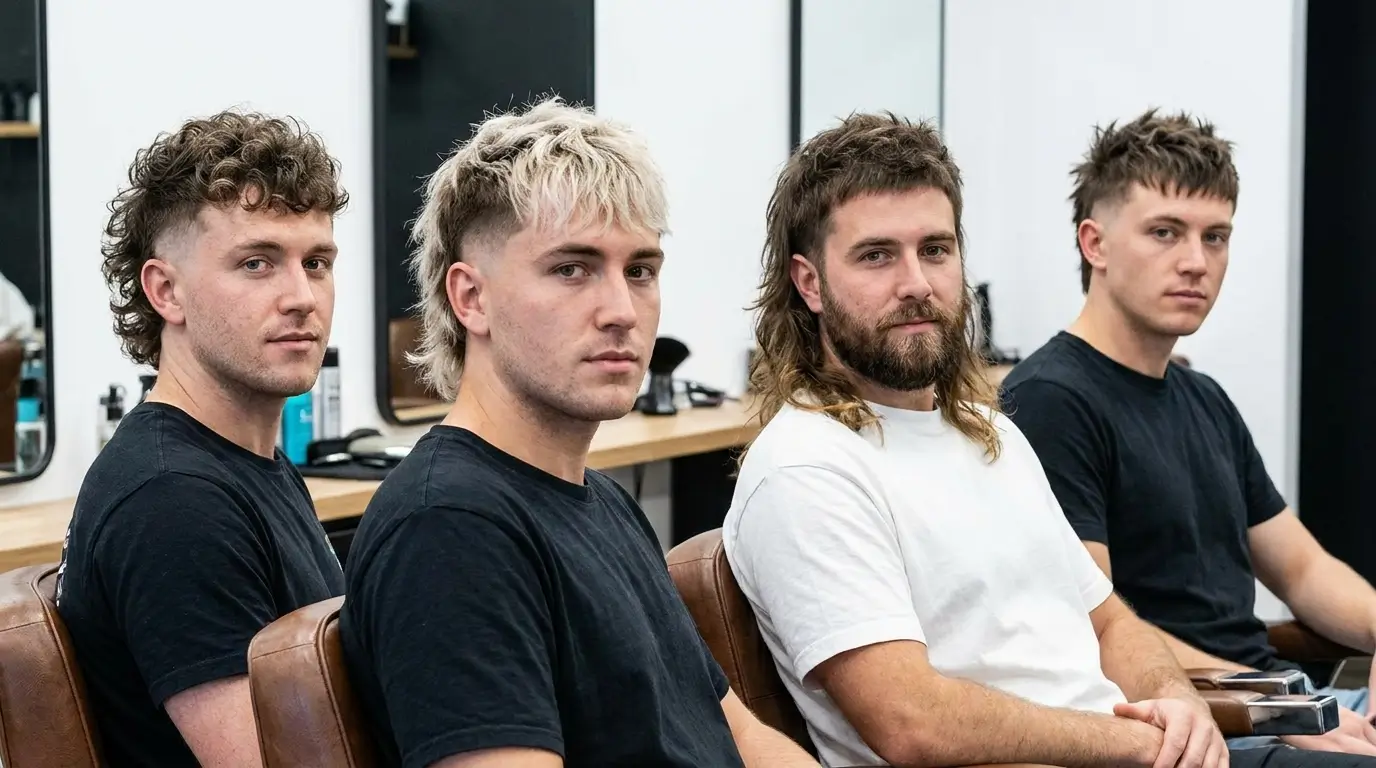 Modern Mullet Haircut