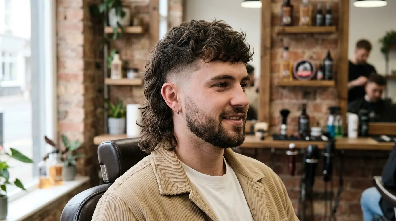 Modern Mullet Low Fade