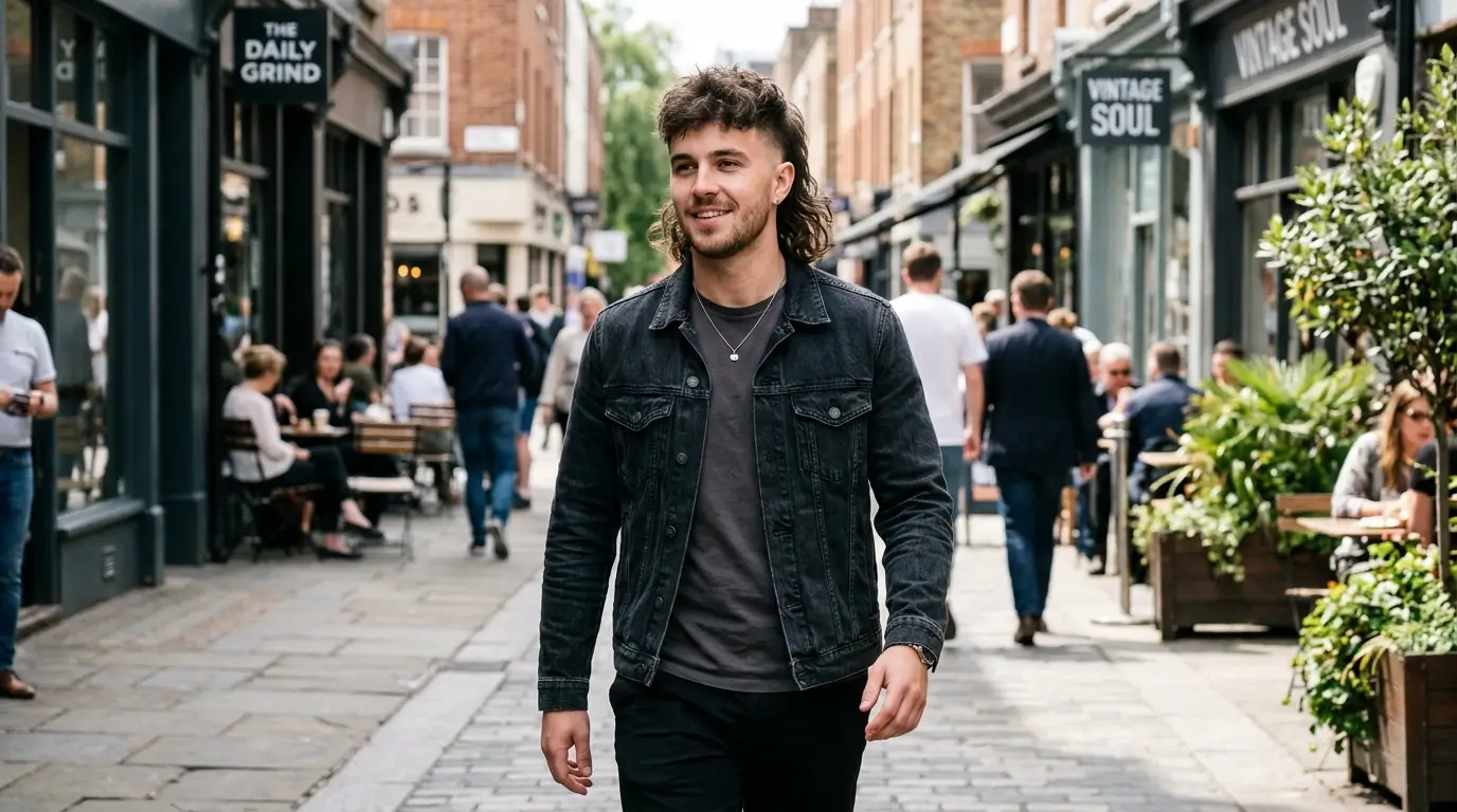 Modern Mullet for Men