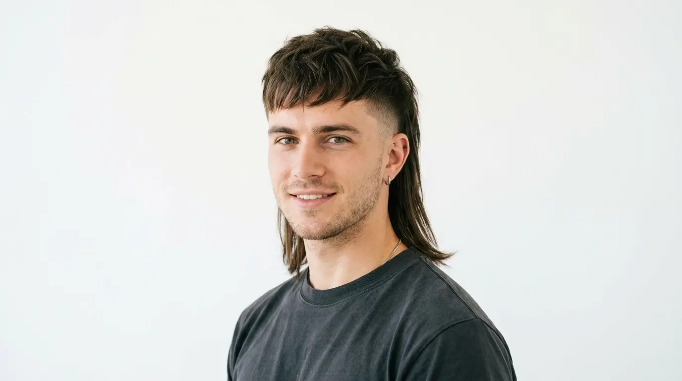 Modern Mullet for Straight Hair
