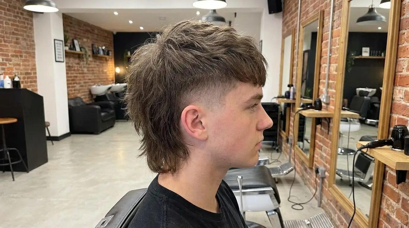 modern mullet cut
