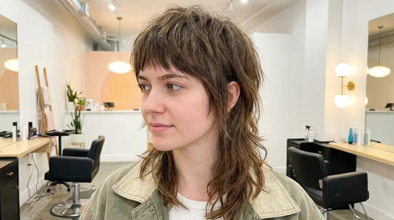 modern mullet women
