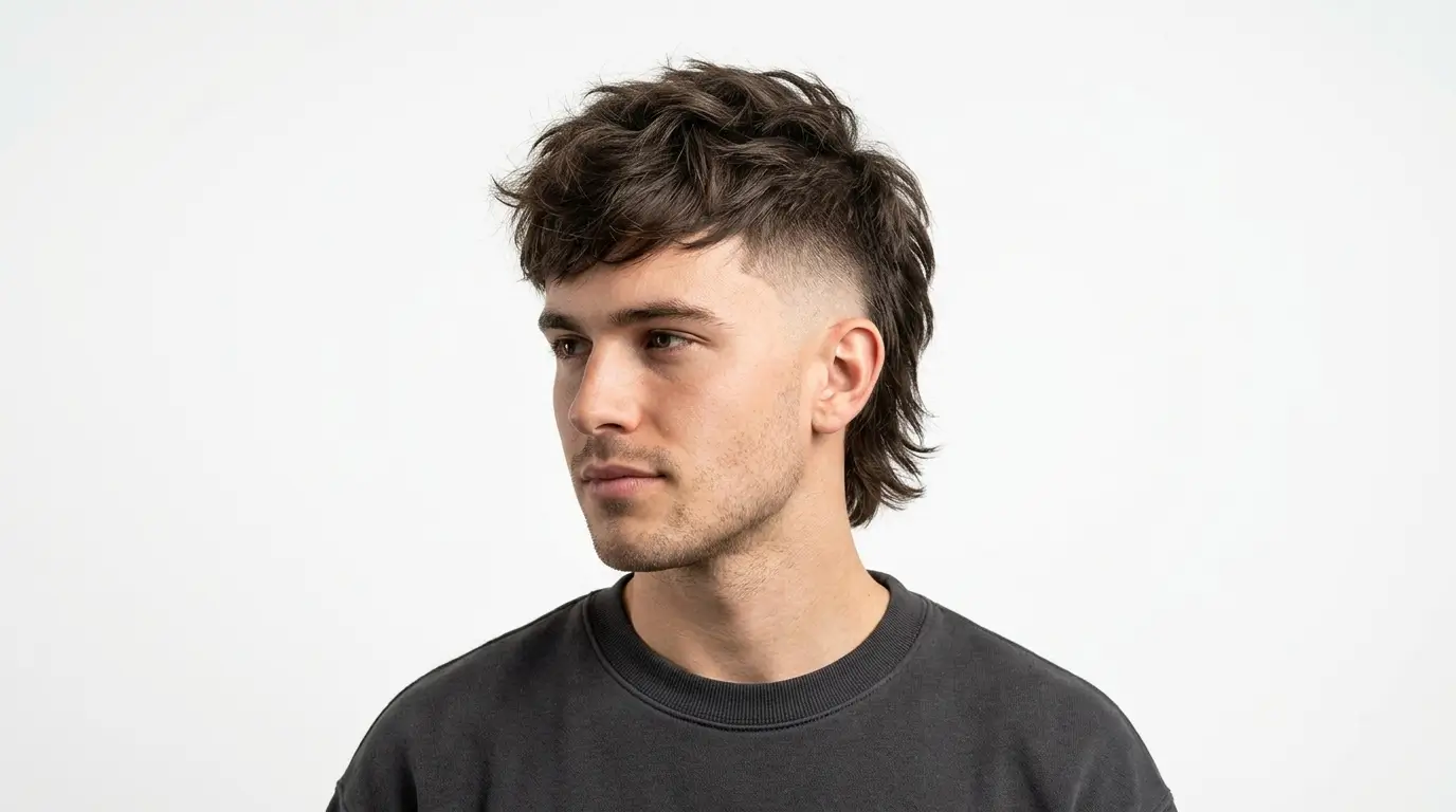 Fade Modern Mullet Haircut