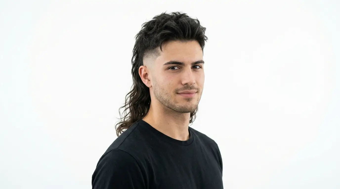 Fade Mullet Haircut