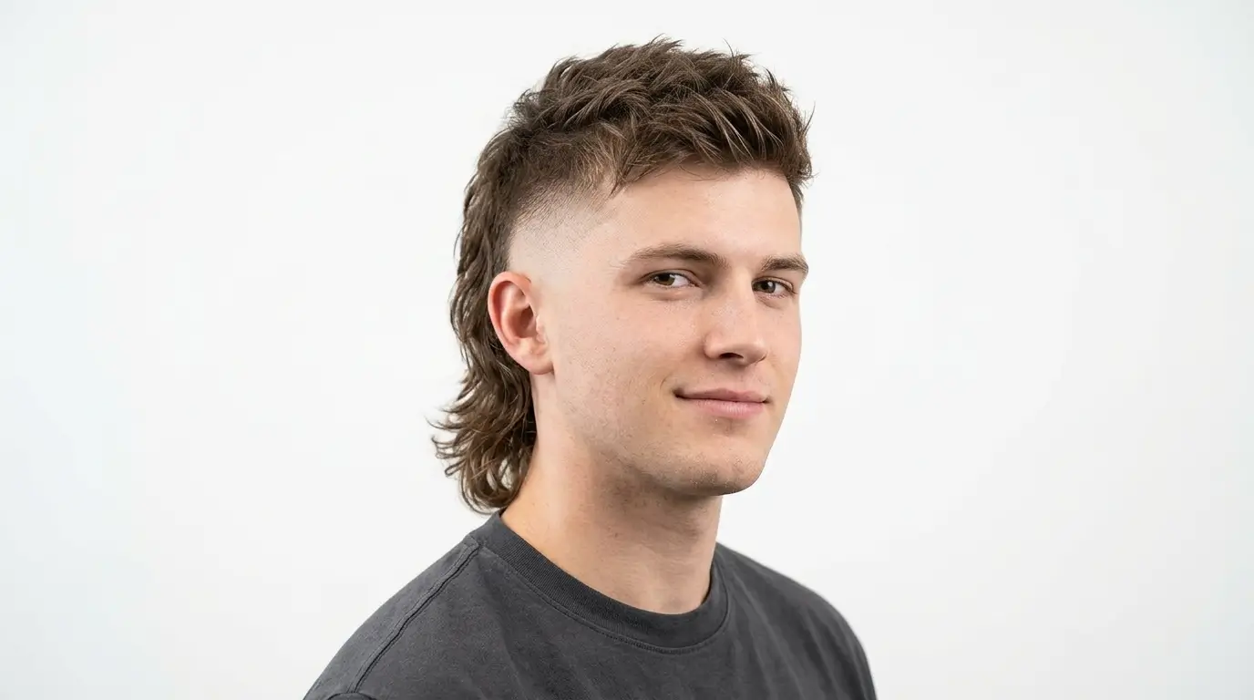 Fade Mullet Haircut