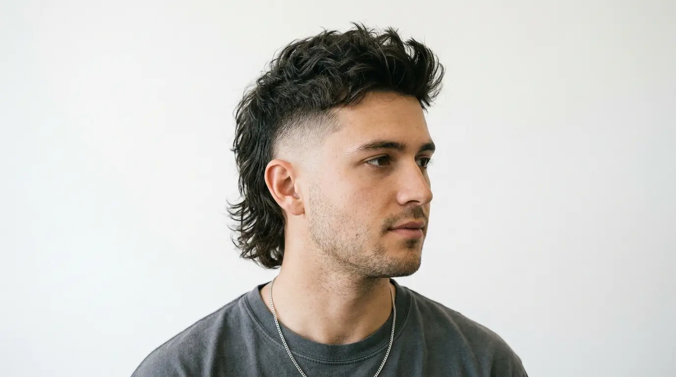 Fade Mullet Haircut