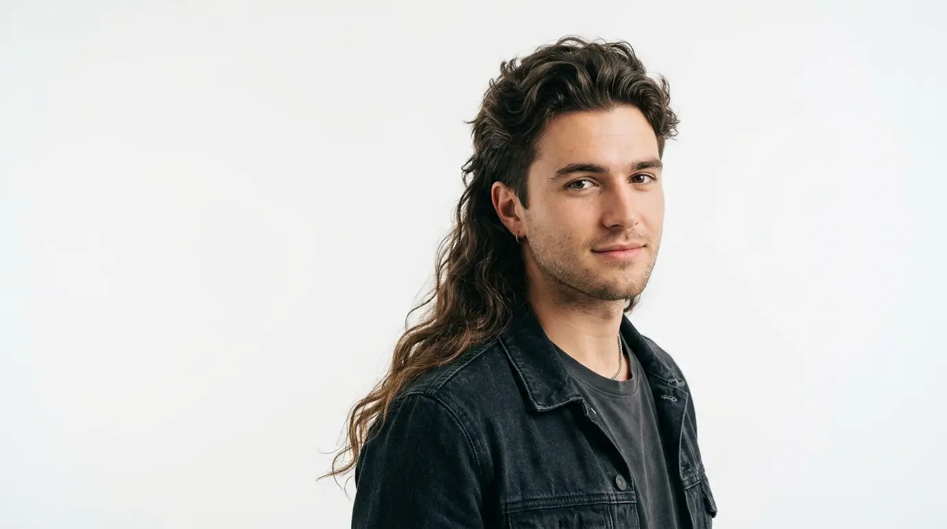 Long Modern Mullet 