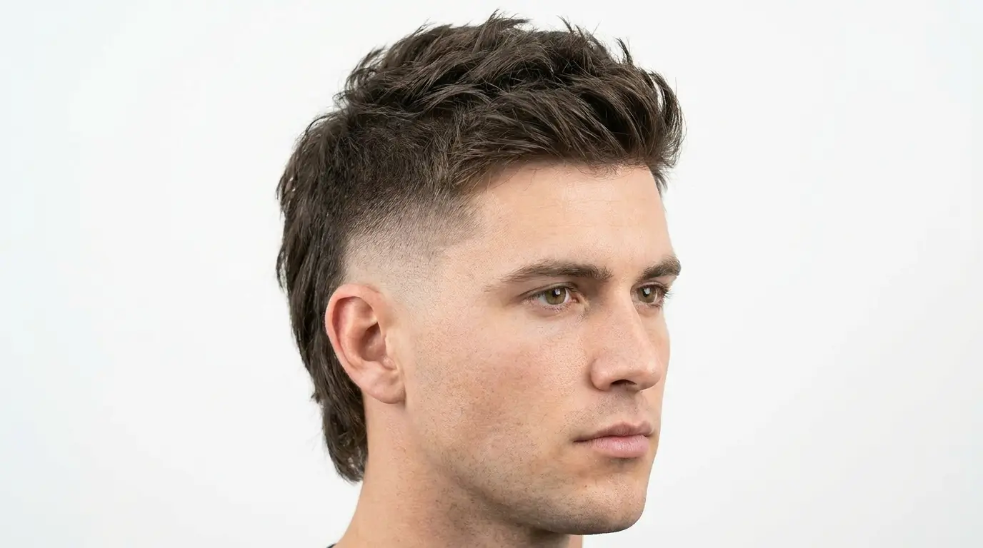 Modern Mullet Low Fade