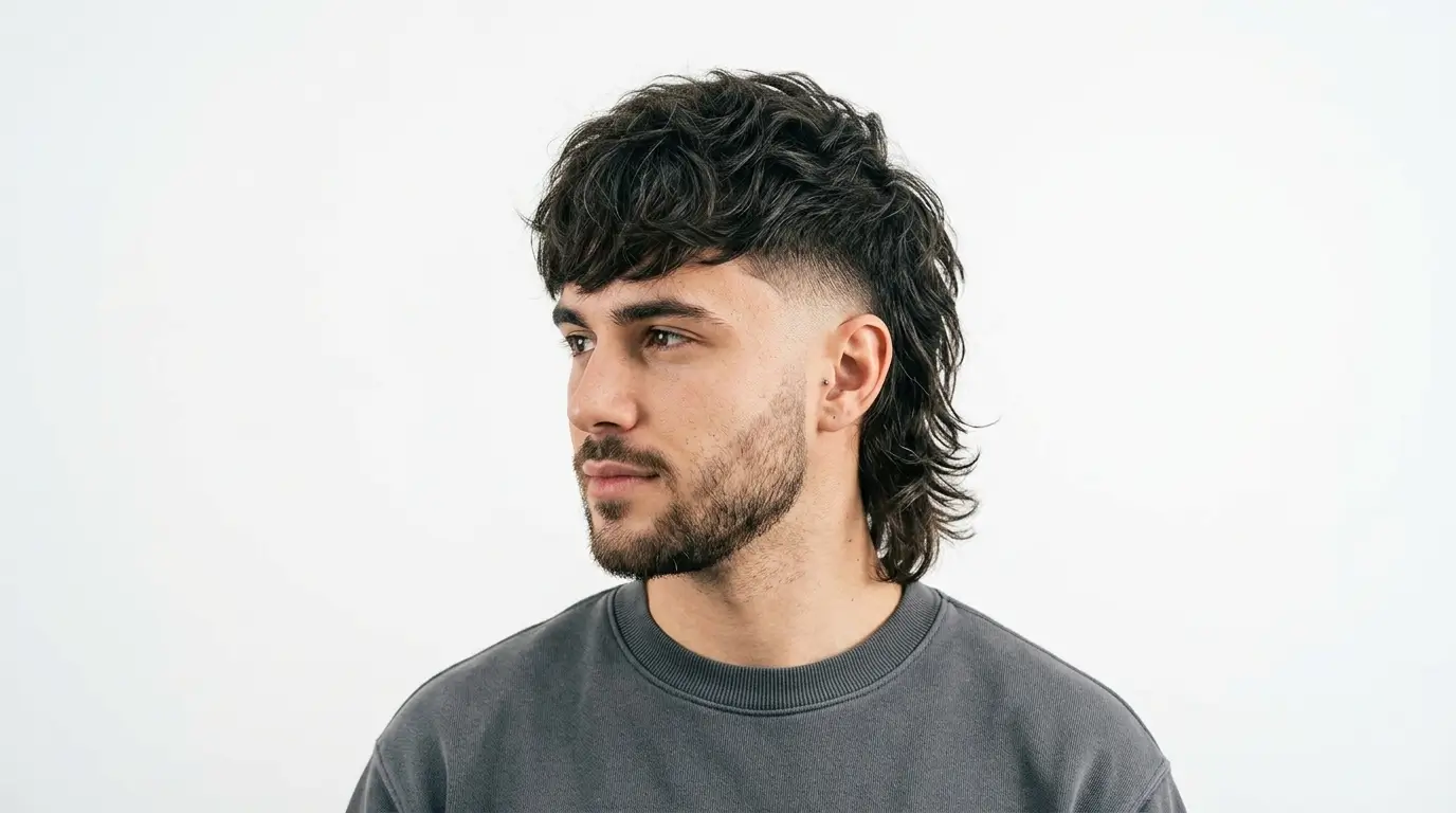 Modern Mullet Low Fade