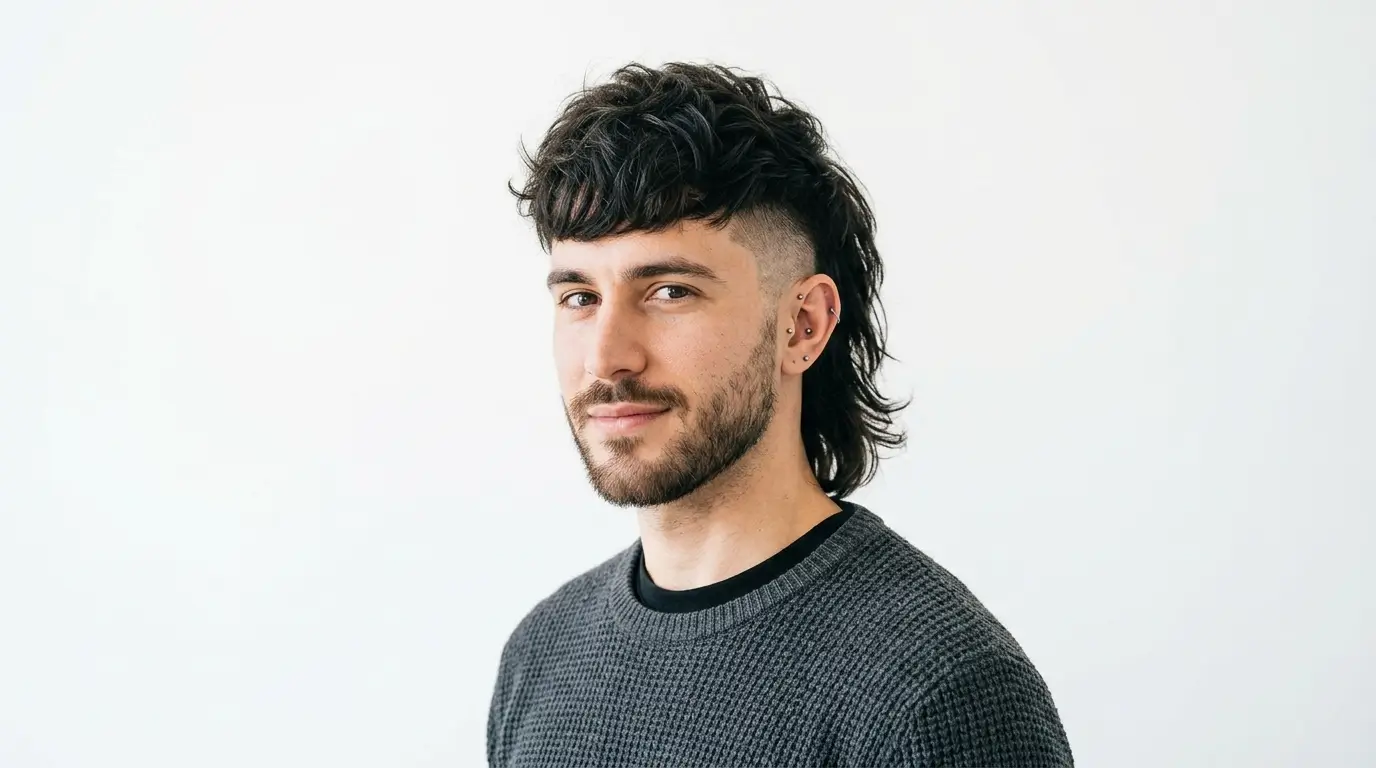 Modern Mullet with Undercut