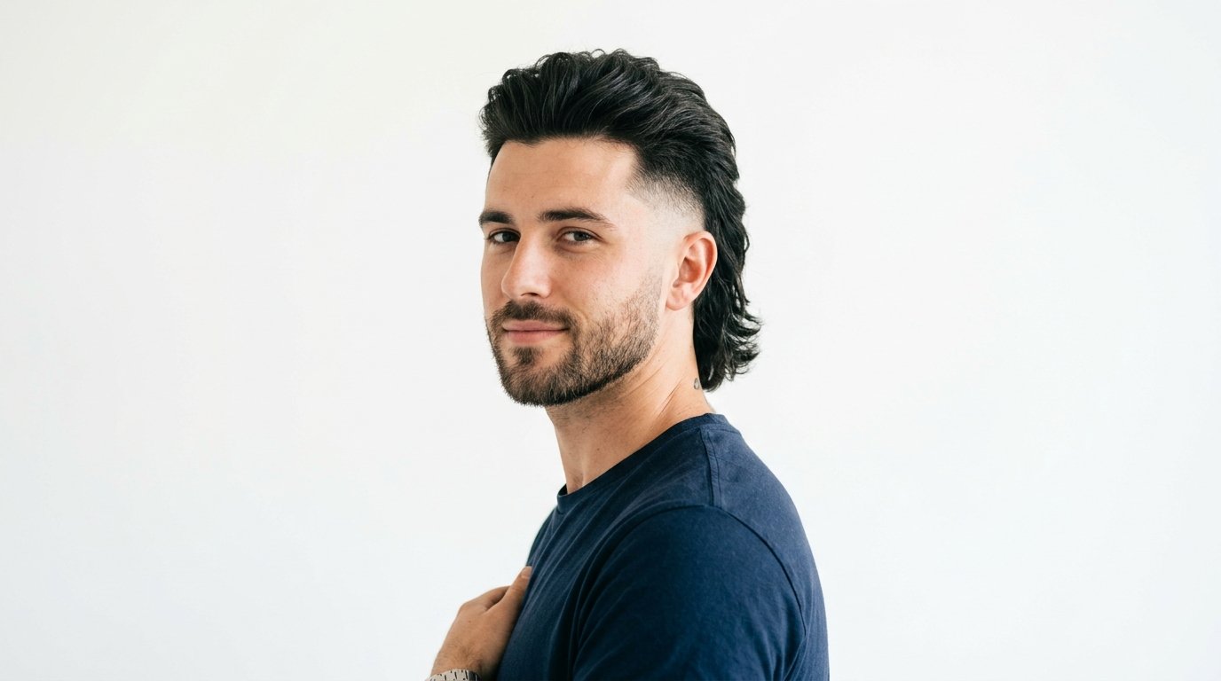 The Low Skin Fade Mullet