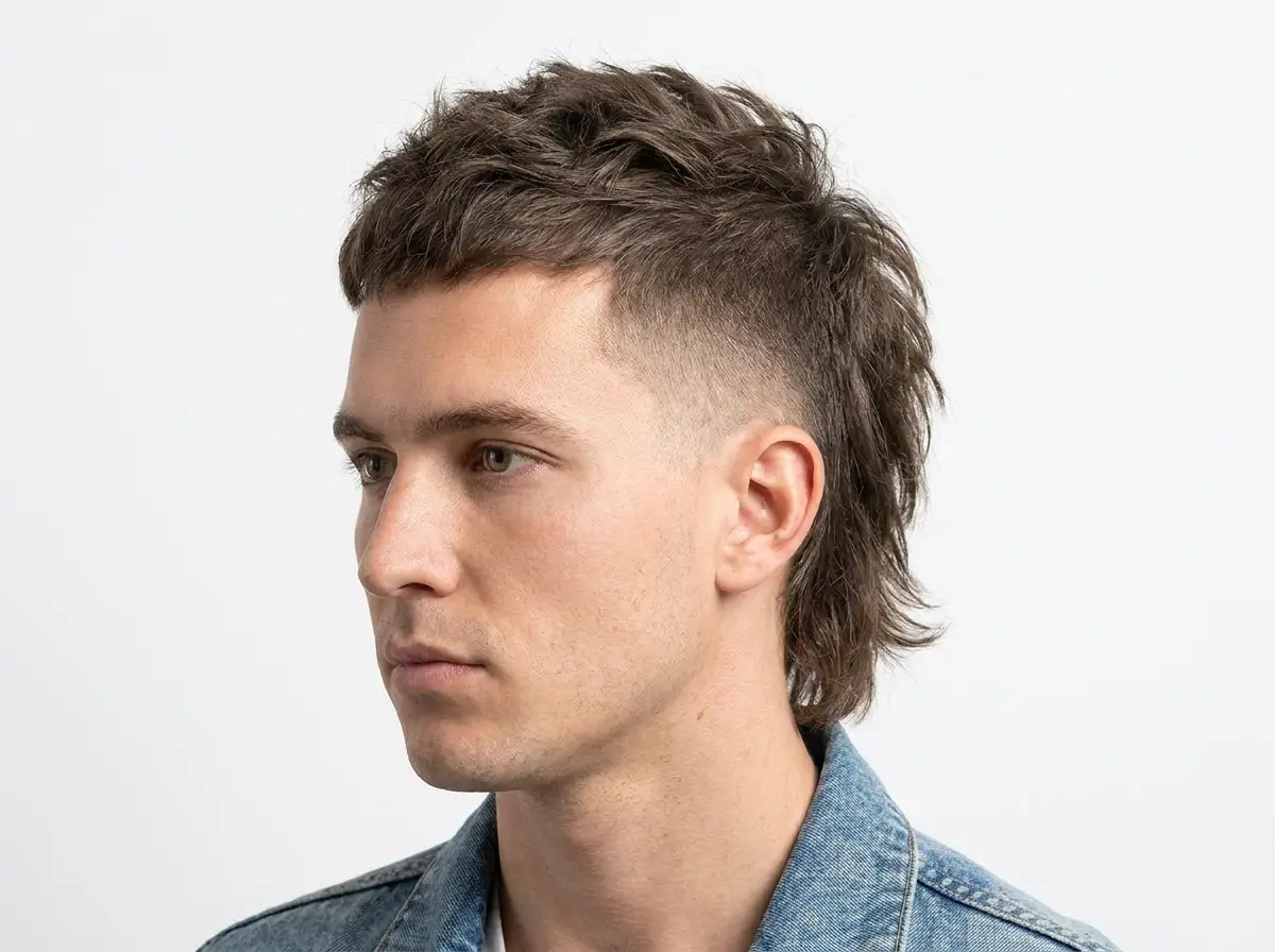What Exactly Is a Male Modern Mullet Hairstyle
