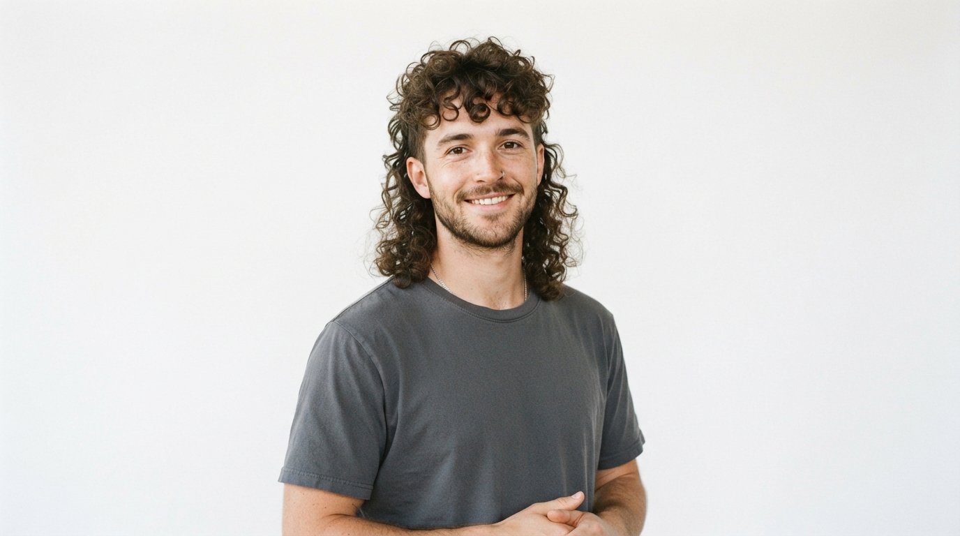 Curly Mullet 