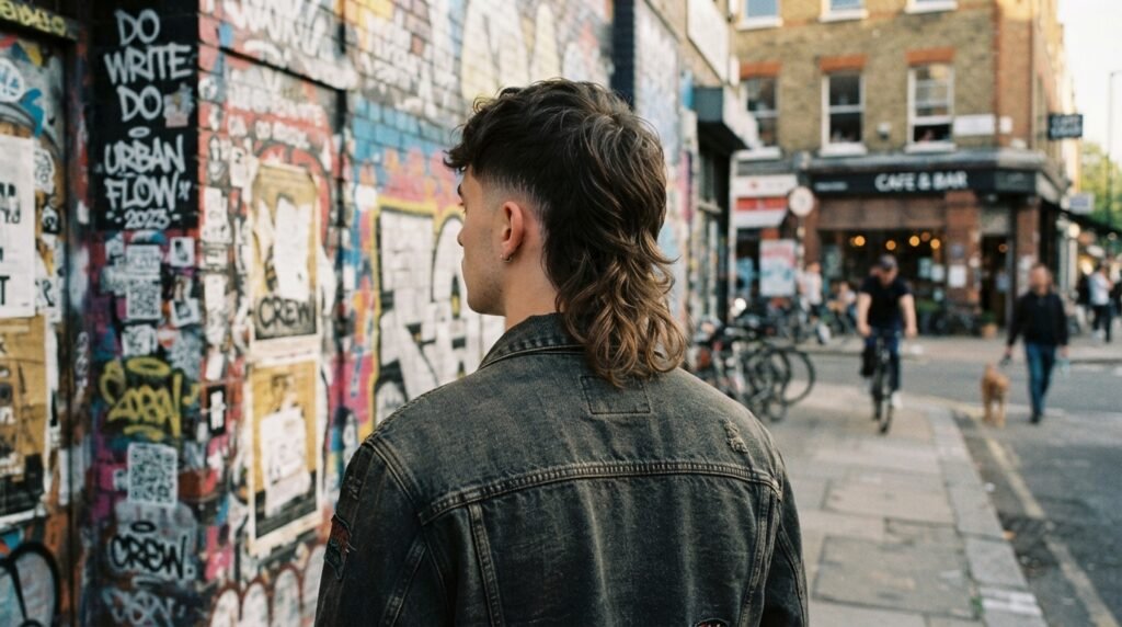 Modern Mullet Back