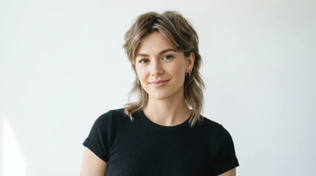 Subtle Modern Mullet