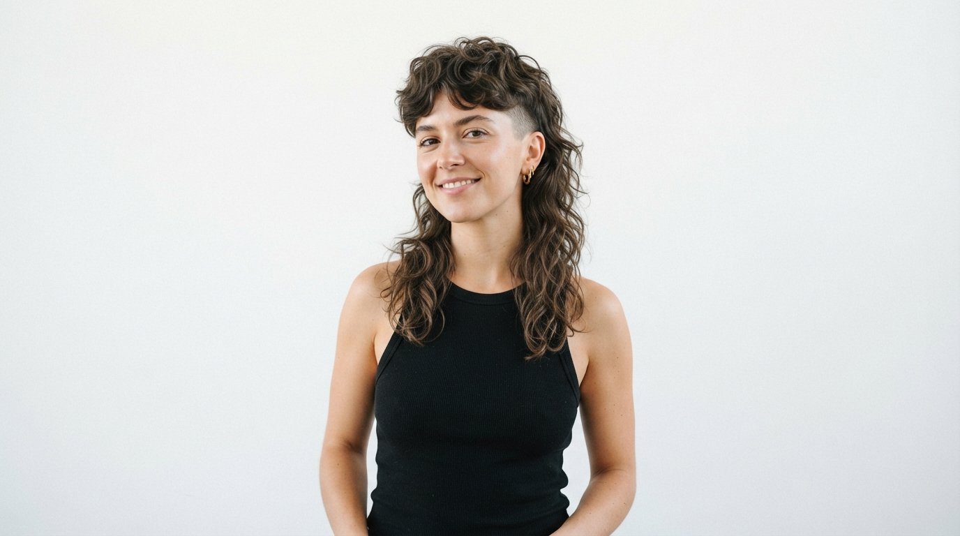 What Is a Modern Wavy Mullet