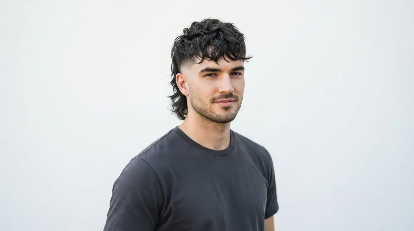 Textured Crop Mullet