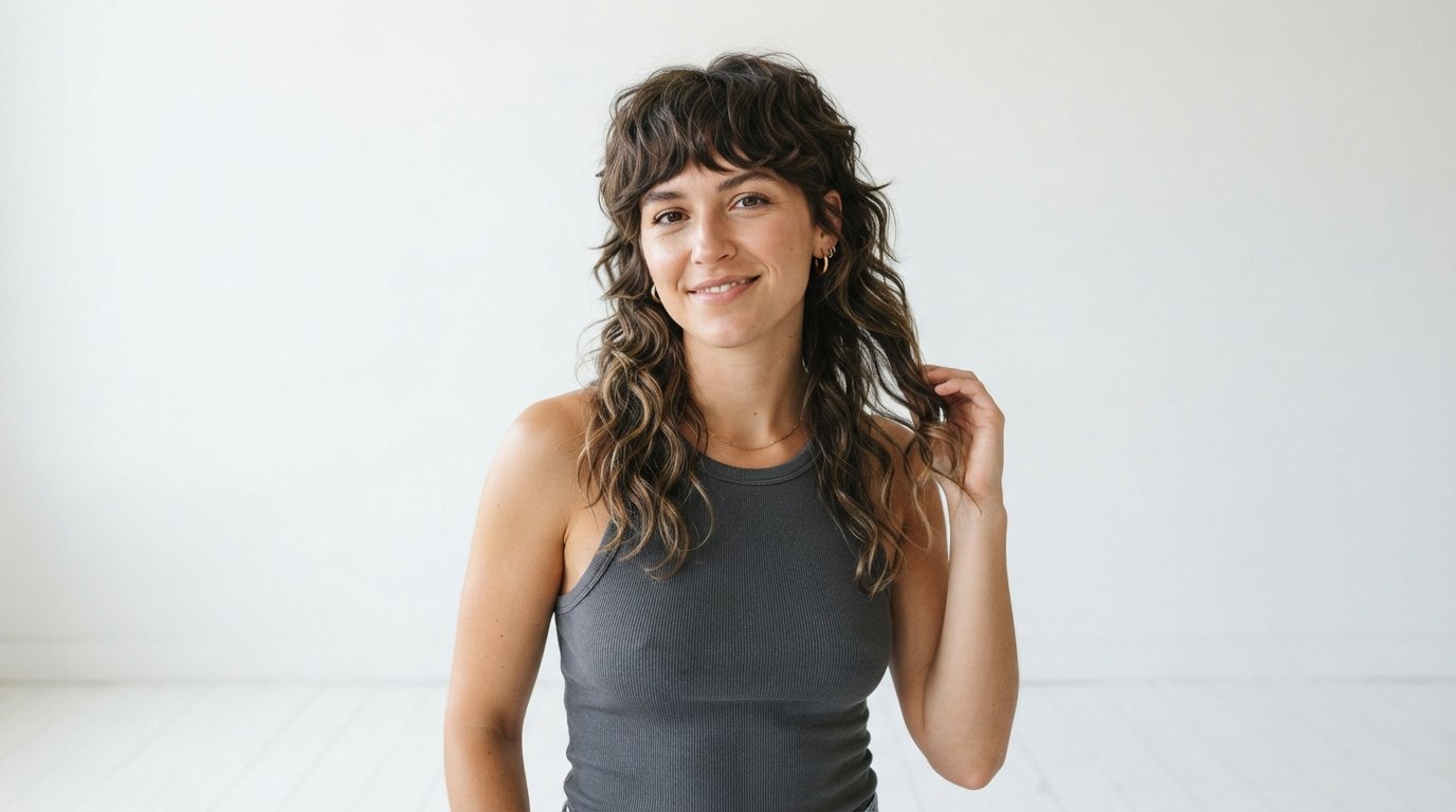 What Is a Modern Wavy Mullet