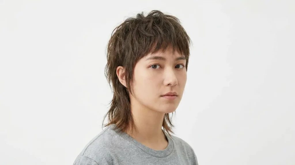 modern mullet medium length